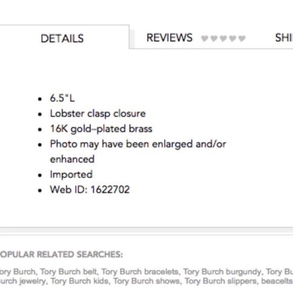 Tory Burch Gemini Link Bracelet - Picture 3 of 6